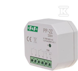 PP-2Z 230V PRZEKAŹ.ELE.2Z 16A P/T (SZT)