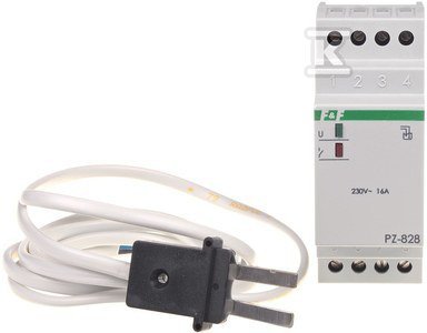 PZ-828 PRZEK.PRZELANIA 230V 16A IP40 2M. (SZT)