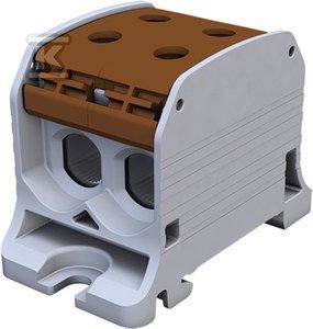 ZŁĄCZKA SZYN STB50-2 AL/CU 87320 BRĄZ (SZT)