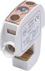 ZACISK IZOLOWANY SBB16 86105 BRĄZ (SZT)
