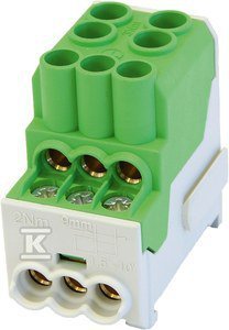 BLOK DYSTRYB. SDB100 AL/CU 80010ZIEL (SZT)