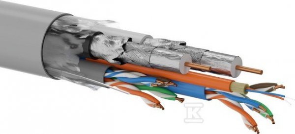 KABEL Q-LANTEC MULTIMEDIA PVC 350 M (SZT)