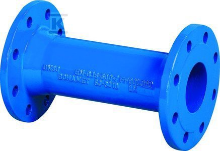 KRÓCIEC DWUKOŁNIERZ. FF DN80X500 GJL (SZT)