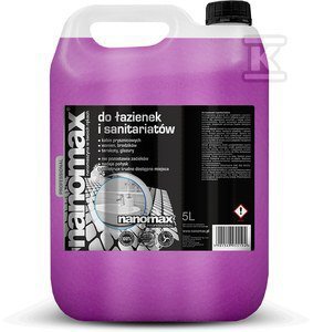 NANOMAX DO ŁAZIENEK I SANITARIATÓW 5L (SZT)