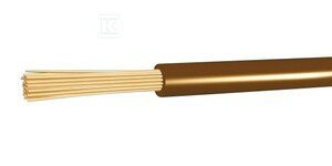 LGY 1,0 500V BRĄZ LINKA (H05V-K) (100M) (SZT)