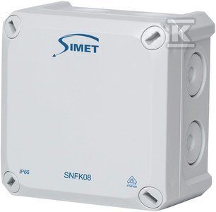 PUSZ.N/T SNFK08, 85X85X54, IP66 SZARY (SZT)