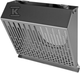 WYRZUTNIA ŚCIENNA METALOWA FI160, INOX (SZT)