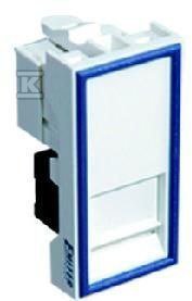 GNIAZDO UTP RJ45 KAT.5E Z ADAP.1M.NISKIE (SZT)