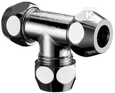 ZŁĄCZE TRÓJNIKOWE 3/8&quot;X3/8&quot;X3/8 CHR (SZT)