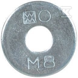 BIS PODKŁADKA 25X12.5 PŁASKA WM0-30 (SZT)