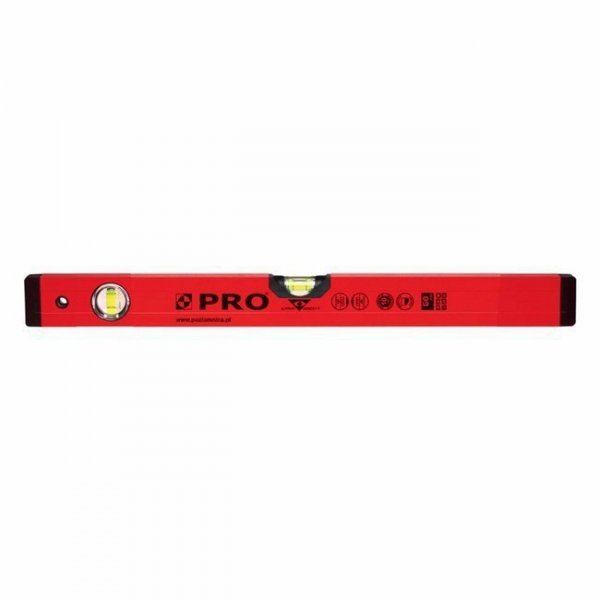 POZIOMICA MALOWANA WSKAŹNIK POZIOMU I PIONU SERIA 800 60CM (1 SZT)