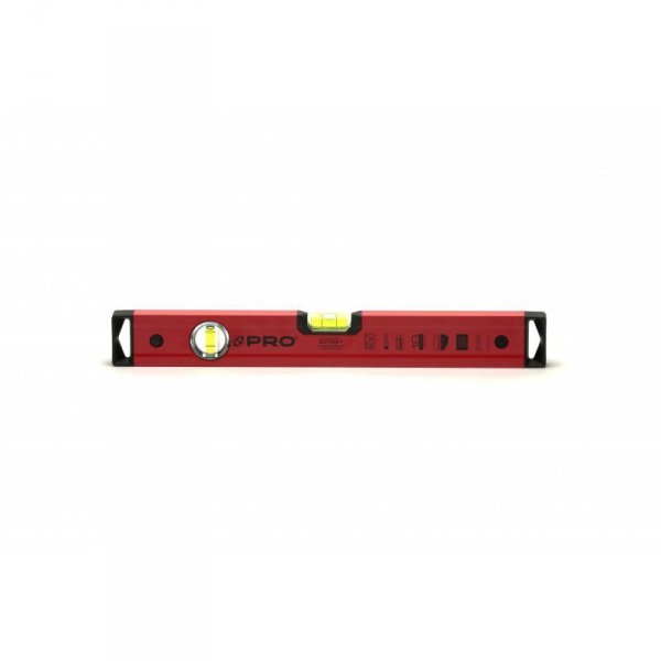POZIOMICA WSKAŹNIK PIONU I POZIOMU MALOWANA 2 MAGNESY 60CM (1 SZT)