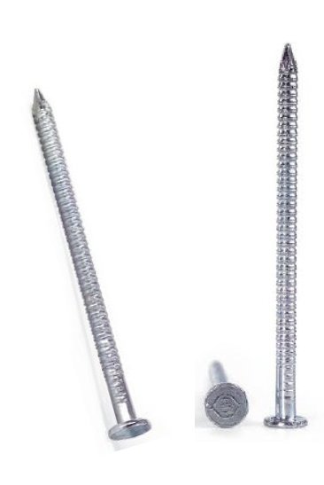 GWOŹDZIE WALCOWANE PIERŚCIENIOWO 3.5*80MM (1 KG)