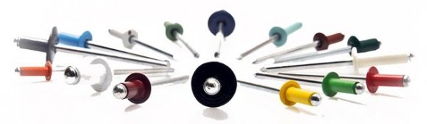 NIT ZRYWALNY, ALUMINIOWO-STALOWY, 4.8*12MM RAL 9006 (10 STO)