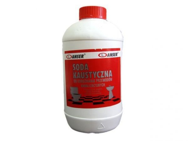 UDRAŻNIACZ KANALIZACJI SODA KAUSTYCZNA 0,25KG (1 SZT)