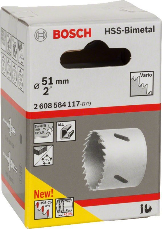PIŁA OTWORNICA BIMETAL 51MM (1 SZT)