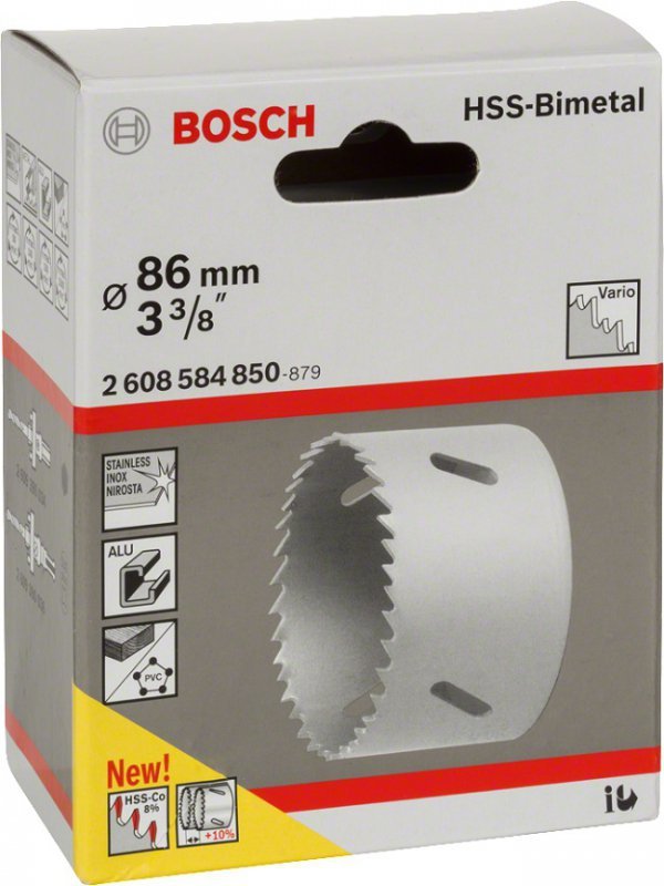 PIŁA OTWORNICA BIMETAL 86MM (1 SZT)