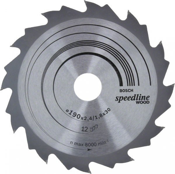 PIŁA TARCZOWA H SPEEDLINE 190*2,6*30Z12 (1 SZT)