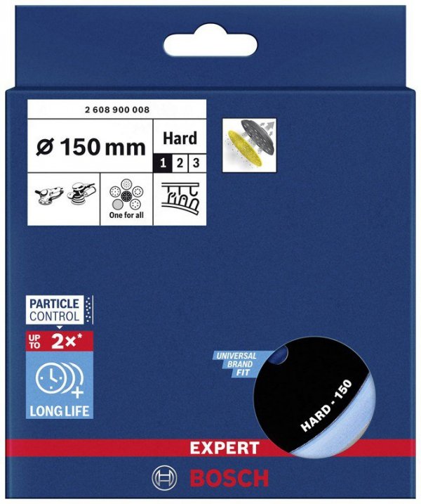 TALERZ SZLIFIERSKI EXPERT D150 HARD (1 SZT)