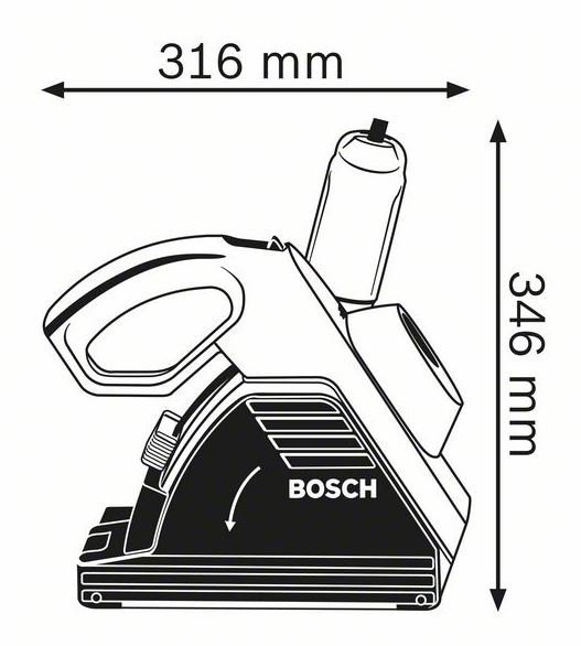 BRUZDOWNICA GNF35CA 1400W 35MM (1 SZT)