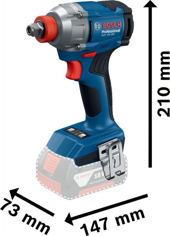 ZESTAW COMBO 18V GDX 18V-285 + GSB 185-LI 2*2.0AH (1 SZT)
