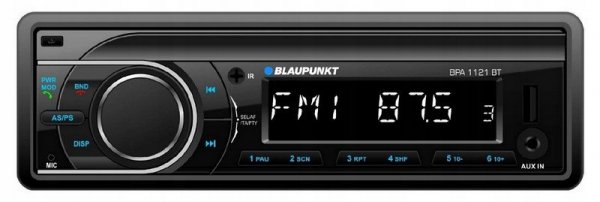 RADIOODTWARZACZ SAMOCHODOWY 1-DIN 4X50 W BPA1121BT (1 SZT)
