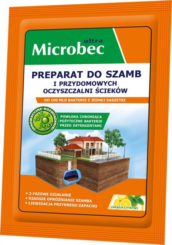 PREPARAT DO SZAMB MICROBEC ULTRA 25G SZTUKI (1 SZT)