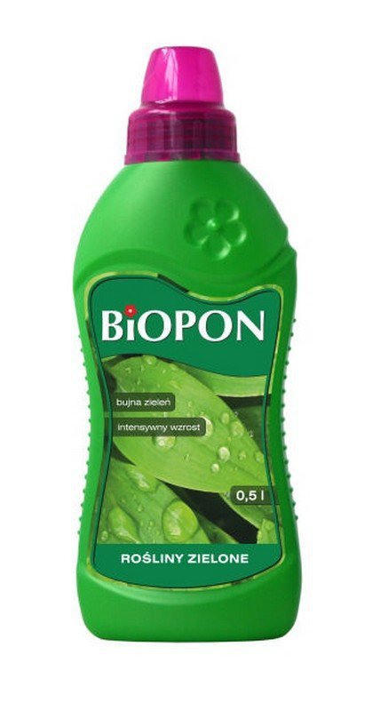 NAWÓZ . - DO ROŚLIN ZIELONYCH PŁYN  0.5L (1 SZT)