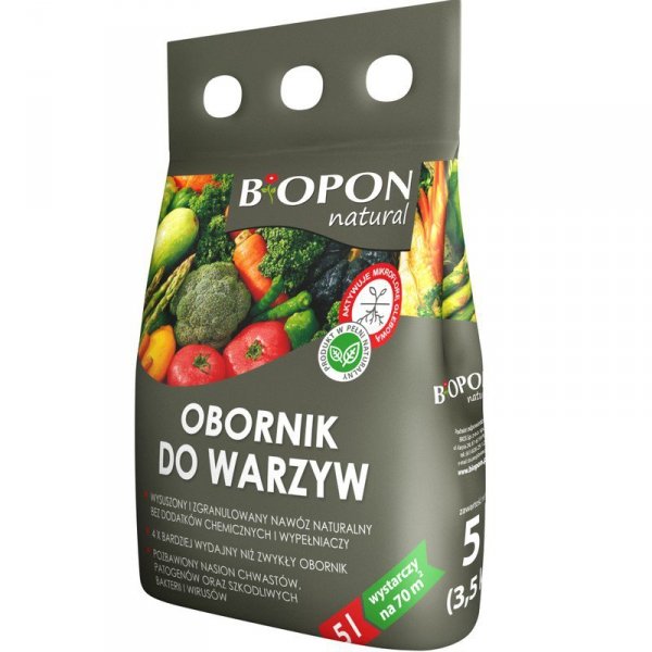 OBORNIK - GRANULOWANY DO WARZYW 5L (1 SZT)
