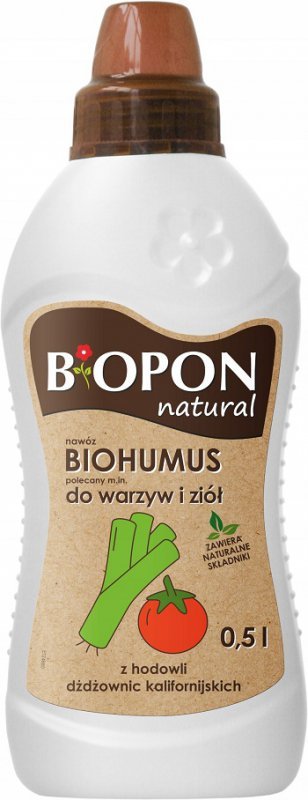 BIOHUMUS - DO . WARZYW I ZIÓŁ 0.5L (1 SZT)