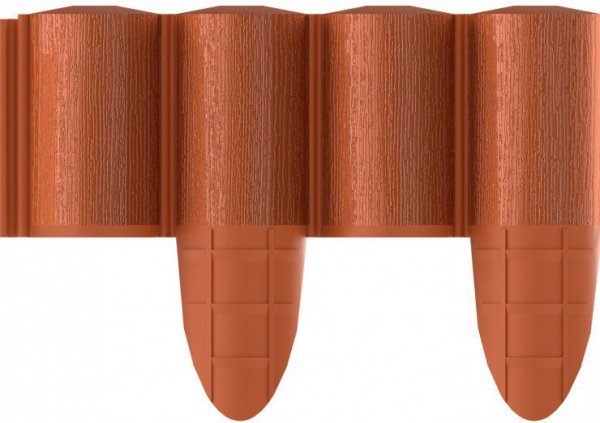 PALISADA OGRODOWA  ECO 2,4M CEGLASTA (1 SZT)