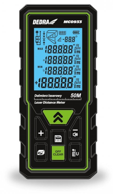 DALMIERZ LASEROWY 50M (1 SZT)