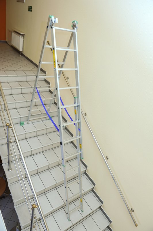 DRABINA ALUMINIOWA 3-ELEMENTOWA 675CM 10+10+10 SZCZEBLI (1 SZT)