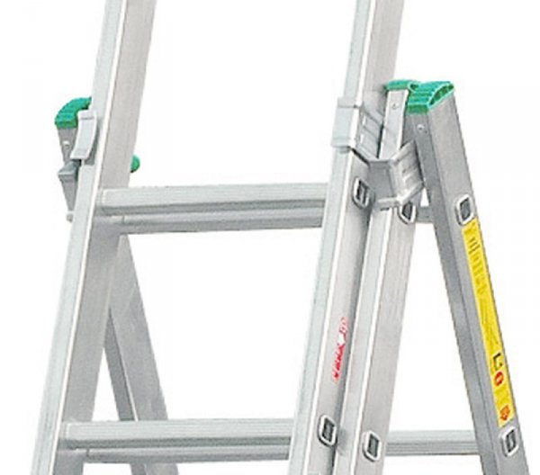DRABINA ALUMINIOWA 3-ELEMENTOWA 897CM 13+13+13 SZCZEBLI (1 SZT)
