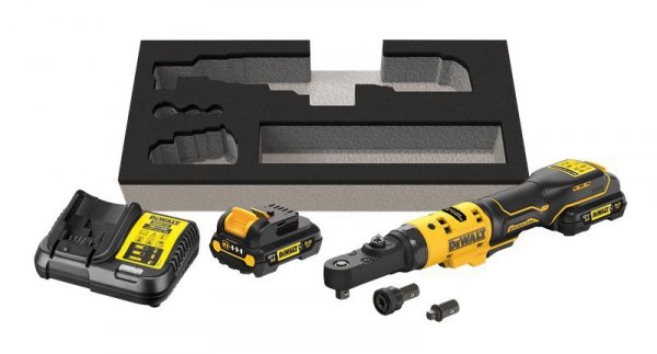 GRZECHOTKA UDAROWA AKUMULATOROWA 1/4&#039;&#039; 3/8&#039;&#039; XR 12V 2*3.0AH (1 SZT)