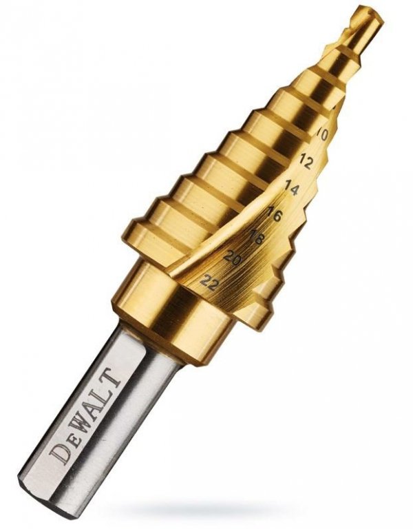 WIERTŁO WIELOSTOPNIOWE 4-22MM (1 SZT)