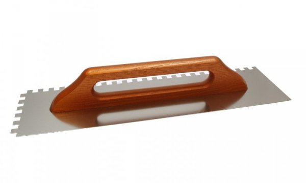 PACA NIERDZEWNA RĘKOJEŚĆ DREWNIANA 130*380MM ZĄB 8 (1 SZT)