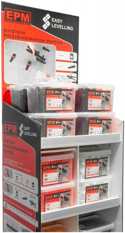 SYSTEM UKŁADANIA PŁYTEK EASY LEVELING 200 KLIPSÓW 3MM (1 OP)