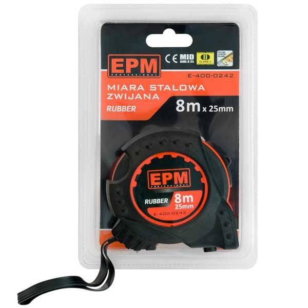 MIARA ZWIJANA RUBBER 8M*25MM (1 SZT)