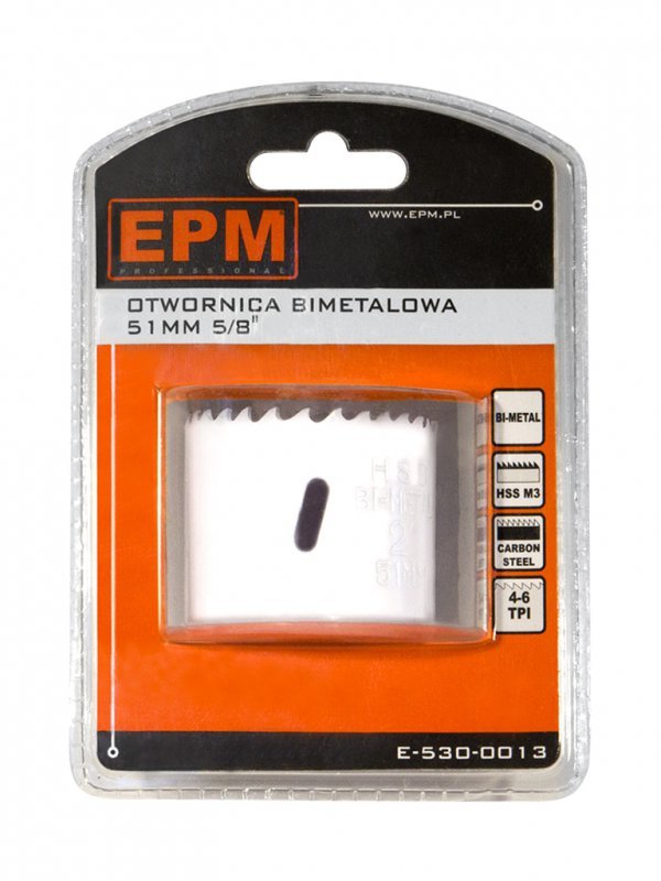 OTWORNICA BI-METALOWA 51MM UCHWYT 5/8&#039;&#039; (1 SZT)