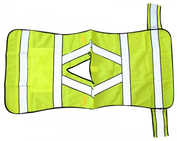 KAMIZELKA ODBLASKOWA ŻÓŁTA V-3 PRO XL (1 SZT)
