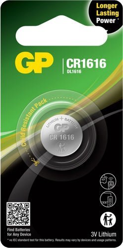 BATERIA GUZIKOWA LITOWA 3V CR1616 (2 SZT)