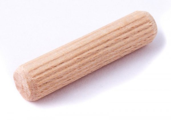 KOŁKI DREWNIANE RYFLOWANE 10*60MM/100SZT (1 STO)