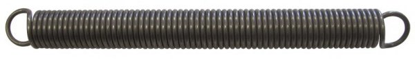 SPRĘŻYNA ROZCIĄGANA Z 2 OCZKAMI 5*150MM (1 SZT)
