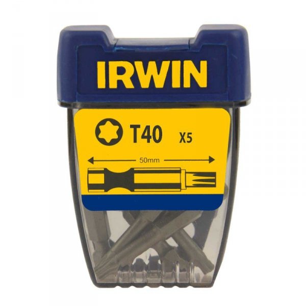 KOŃCÓWKA TYPU TORX 1/4&#039; DŁUGA 50MM 5 SZT. T40 (1 KPL)