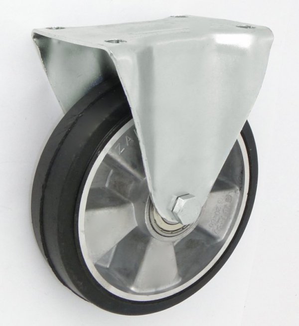 KOŁO ALUMINIUM+GUMA 180MM OBUDOWA STAŁA A53G (1 SZT)