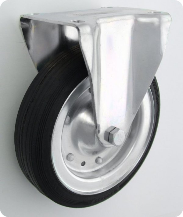 KOŁO METAL-GUMA 200MM OBUDOWA STAŁA 63 (1 SZT)