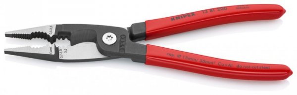 SZCZYPCE DO PRAC ELEKTROINSTALACYJNYCH 200 MM, 6W1 (1 SZT)