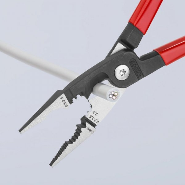 SZCZYPCE DO PRAC ELEKTROINSTALACYJNYCH 200 MM, 6W1 (1 SZT)