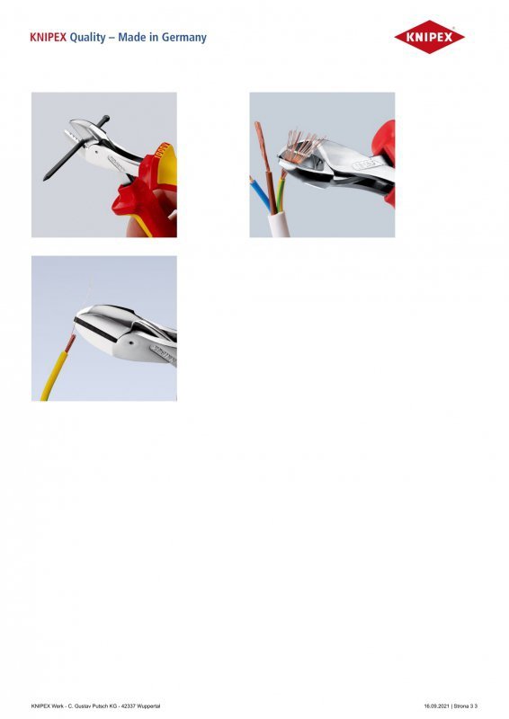 SZCZYPCE TNĄCE BOCZNE X-CUT 160MM,WYSOKIE PRZEŁOŻENIE DŹWIGN (1 SZT)